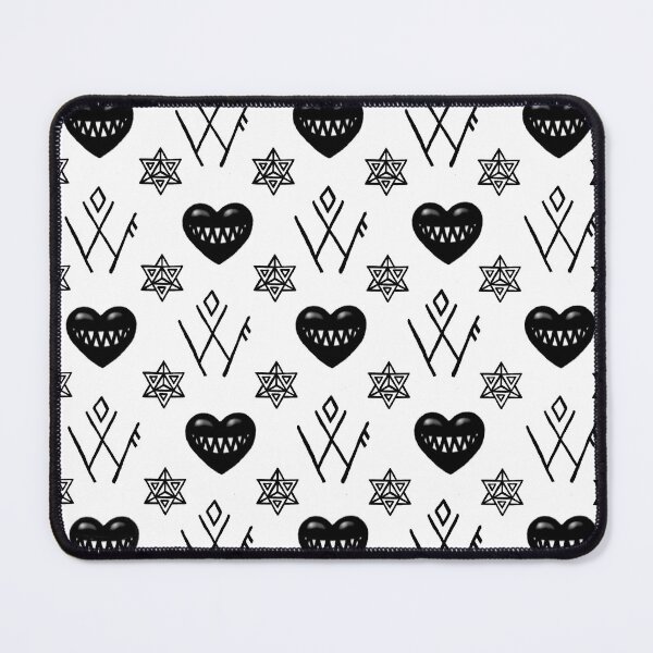 Item preview, BiteCrush Pattern Black designed and sold by wolfclique.
