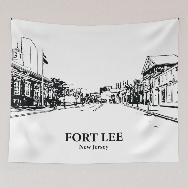 Item preview, Fort Lee - New Jersey designed and sold by Lakeric Cityscapes.