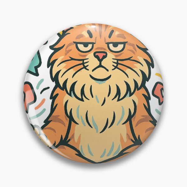 Item preview, "Notifications are illusions" – Zen Cat Floating in Calm designed and sold by Kubiru.