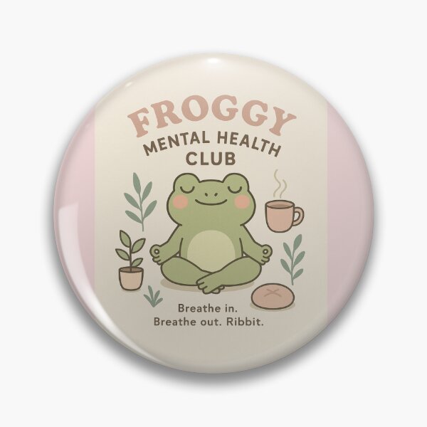 Item preview, Froggy Mental Health Club designed and sold by HorizonsI123-.
