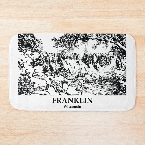 Artikelvorschau, Franklin - Wisconsin entworfen und verkauft von Lakeric Cityscapes.
