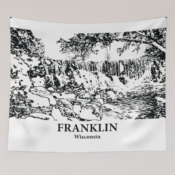 Artikelvorschau, Franklin - Wisconsin entworfen und verkauft von Lakeric Cityscapes.