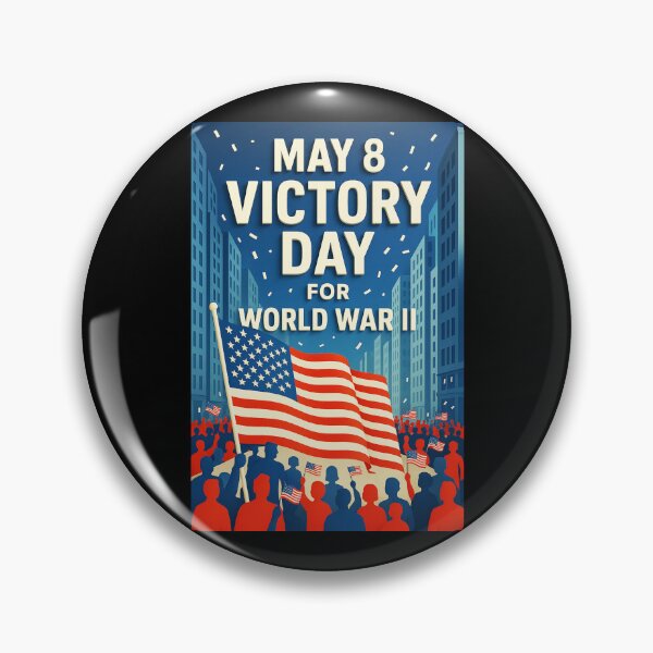 Item preview, Victory Day for World War II – May 8 Ticker Tape Parade Tribute designed and sold by MySheetMusicArt.