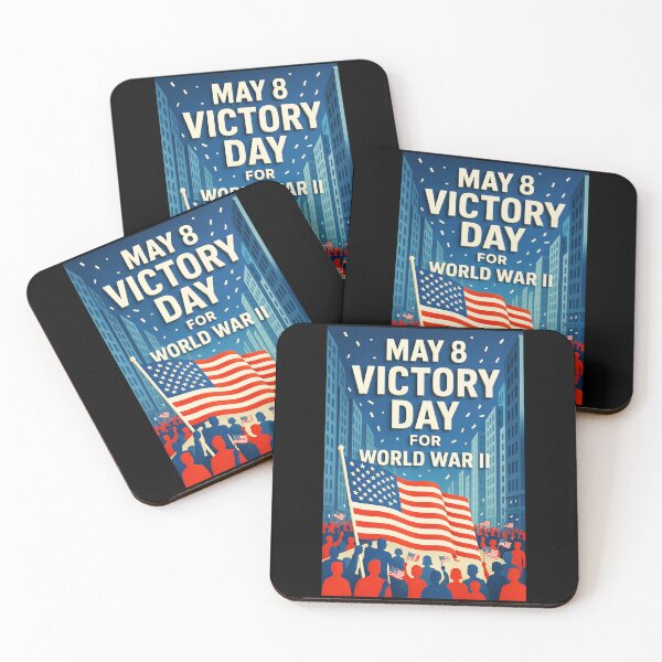 Item preview, Victory Day for World War II – May 8 Ticker Tape Parade Tribute designed and sold by MySheetMusicArt.