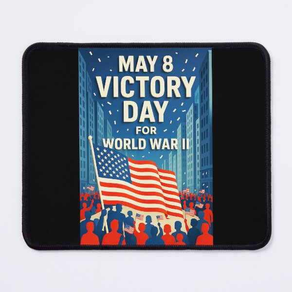 Item preview, Victory Day for World War II – May 8 Ticker Tape Parade Tribute designed and sold by MySheetMusicArt.