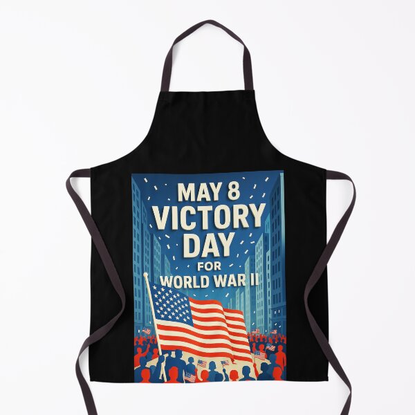 Item preview, Victory Day for World War II – May 8 Ticker Tape Parade Tribute designed and sold by MySheetMusicArt.