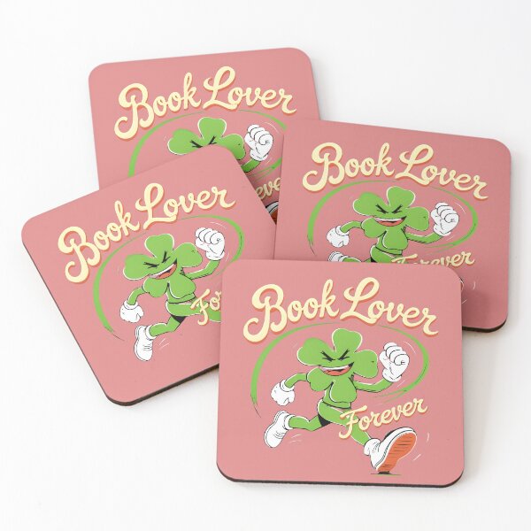Item preview, Book Lover Forever in Retro Clover Runner designed and sold by CrystalCove11.