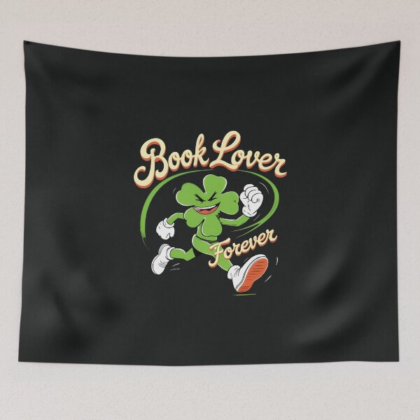 Item preview, Book Lover Forever in Retro Clover Runner designed and sold by CrystalCove11.