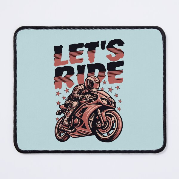 Item preview, Let's Ride Bold Vintage Rider designed and sold by NosandEdgy.