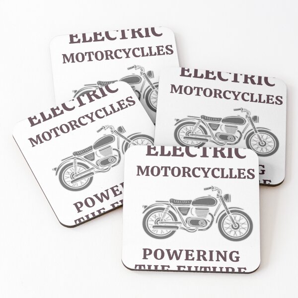 Item preview, Electric Motorcycles – Powering the Future Retro Design designed and sold by JenniferCreaArte .