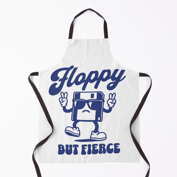 Item preview, Floppy But Fierce – Vintage Floppy Disk & Tech Humor designed and sold by Honominu.
