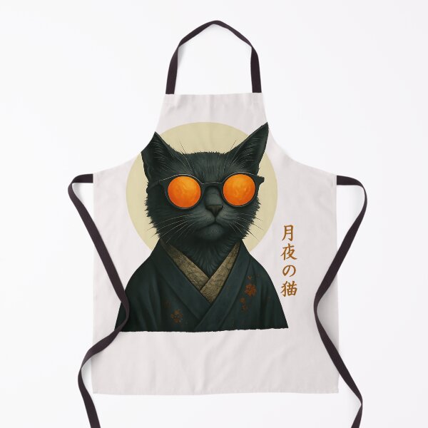 Item preview, Cat Wearing Kimono Japanese Art Kanji Japanese Cat designed and sold by cawtoon.