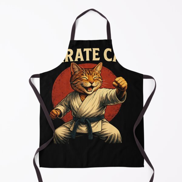 Item preview, Japanese Martial Art Judo Karate Cat designed and sold by cawtoon.