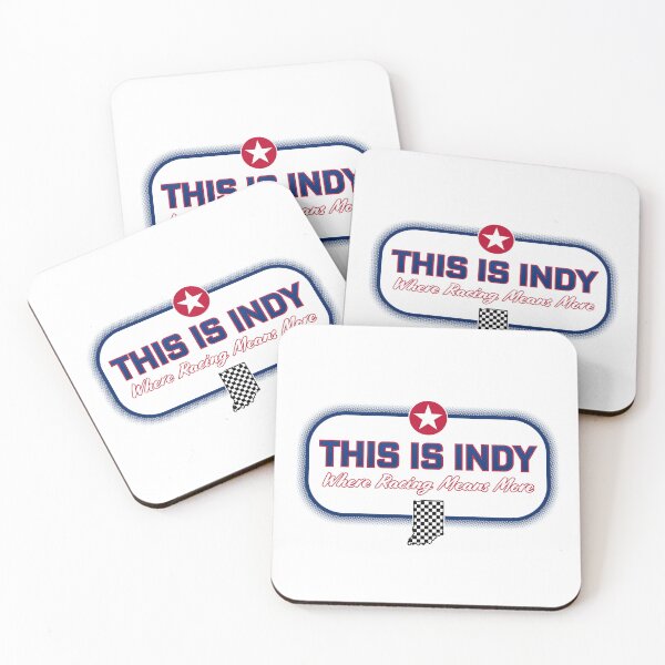 Item preview, This is Indy "Where Racing Means More" (White) designed and sold by GX3-Creative.
