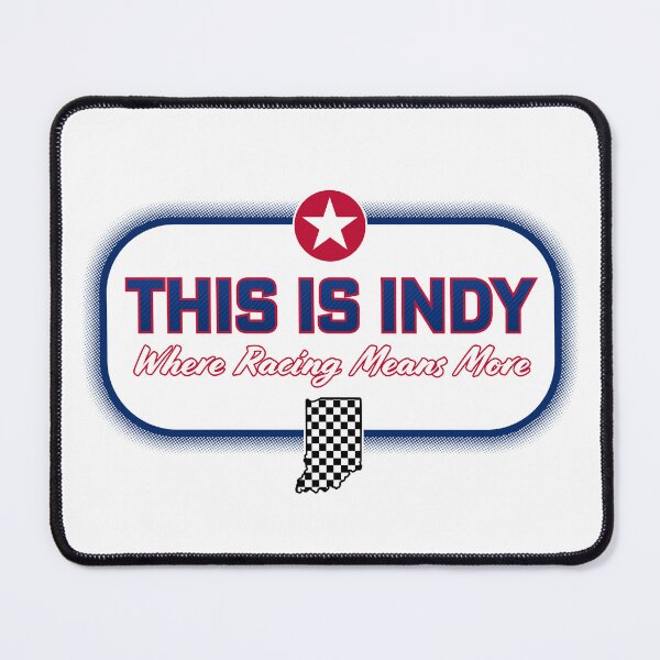 Item preview, This is Indy "Where Racing Means More" (White) designed and sold by GX3-Creative.