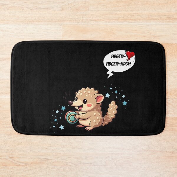 Item preview, "Fidgety-Fidgety-Fidge!" Fidgeting Pangolin, Cartoon Style designed and sold by RisenAgain - Quantum BrainGlitch | Designs.