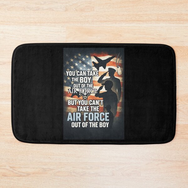Item preview, You Can Take the Boy Out of the Air Force – Patriotic Military Art designed and sold by MySheetMusicArt.