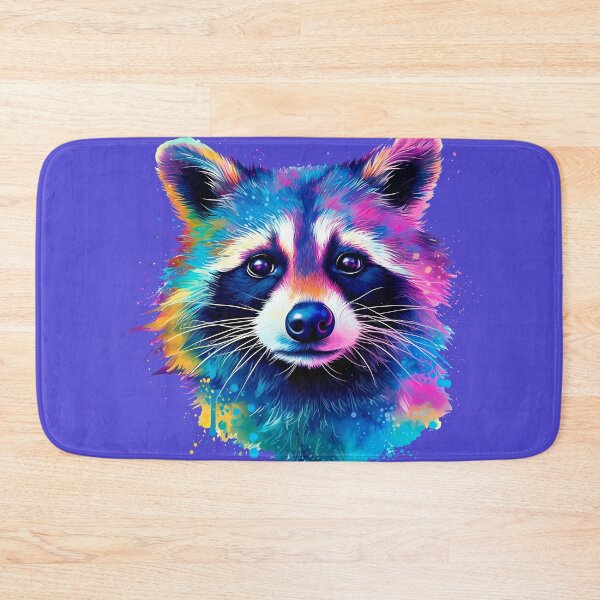 Item preview, Bandit Colored Raccoon designed and sold by Hirako Nakatsu.