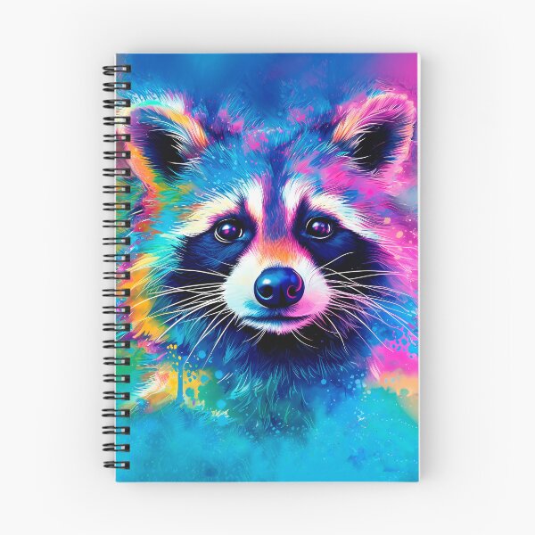 Item preview, Bandit Colored Raccoon designed and sold by Hirako Nakatsu.