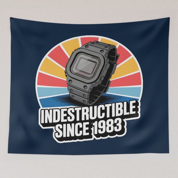 Item preview, Iconic 1983 Watch in Retro Style designed and sold by WatchesAndMore.
