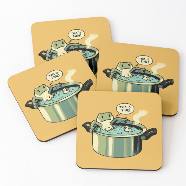 Item preview, Thats Fine Frog Pot by Tobe Fonseca designed and sold by Tobe Fonseca®.