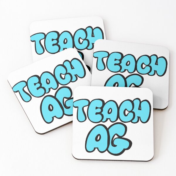 Item preview, Teach Ag Turquoise designed and sold by Ag4Jesus1.