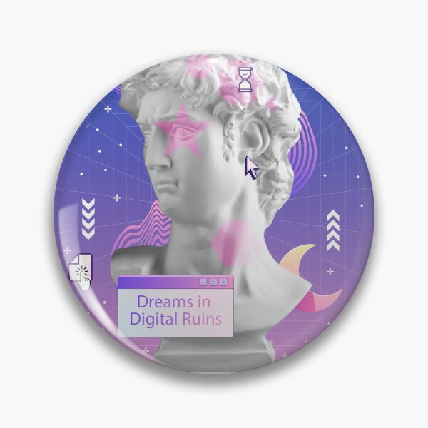 Artikelvorschau, Vaporwave-Träume in Neonruinen entworfen und verkauft von Italkam.