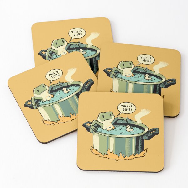 Item preview, Thats Fine Frog Cooking Pot by Tobe Fonseca designed and sold by Tobe Fonseca®.