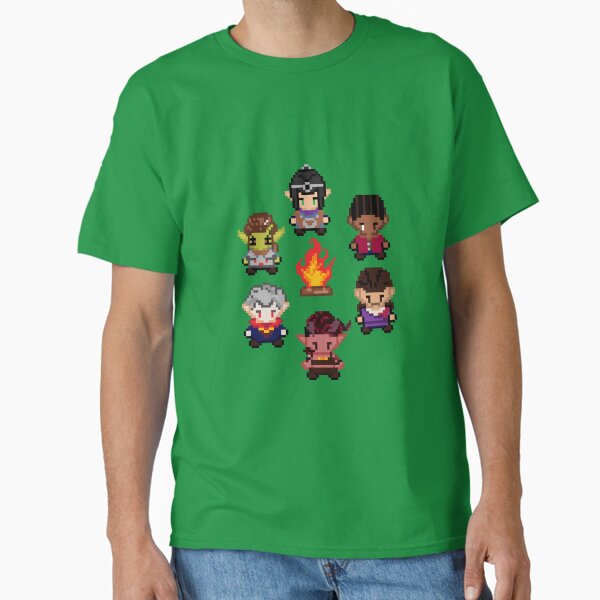 Item preview, Baldur's Gate Origin Companions Camp Pixel designed and sold by Scarlet Sung.