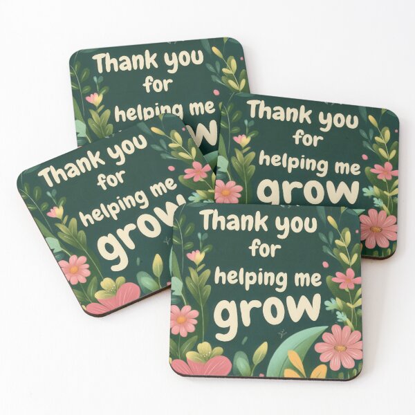 Item preview, Thank you for helping me grow designed and sold by KallyDe.