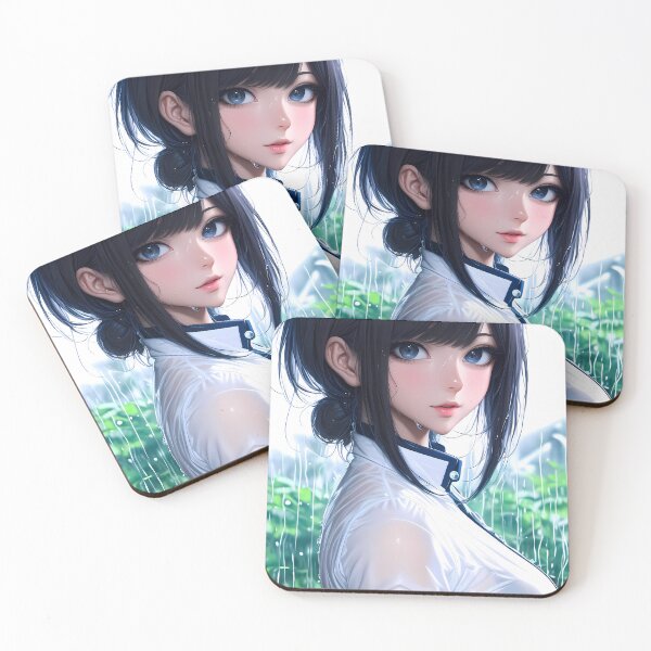 Item preview, Mukuro Ikusaba Danganronpa Rainy Day Girl With Wet Hair Dark Calm Presence designed and sold by mildaclairmo.