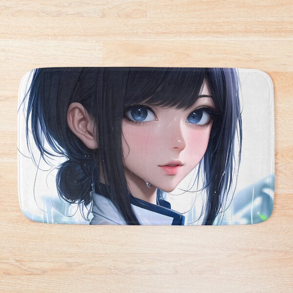 Item preview, Mukuro Ikusaba Danganronpa Rainy Day Girl With Wet Hair Dark Calm Presence designed and sold by mildaclairmo.