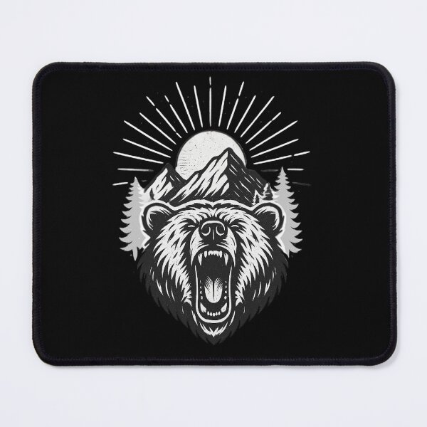Item preview, Roaring Bear Mountain Crest designed and sold by Blendfactor.