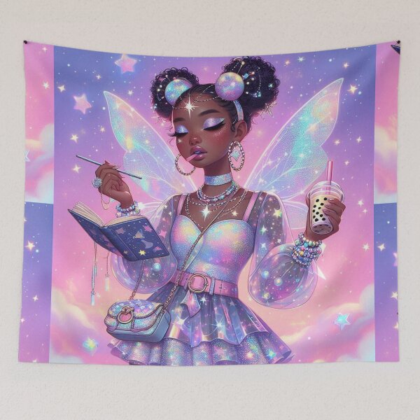 Item preview, Boba and Read designed and sold by CelestialGlamourFairies.