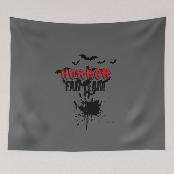 Item preview, Horror Team Fan – Spooky Design for Horror Lovers & Gothic Aesthetics designed and sold by Favbookshelf by Manik.