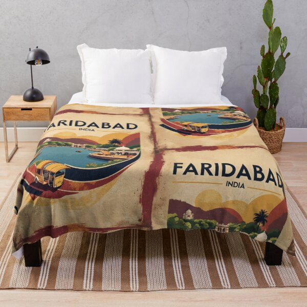 Item preview, Faridabad India Vintage Travel Tourism designed and sold by TravelersGems.