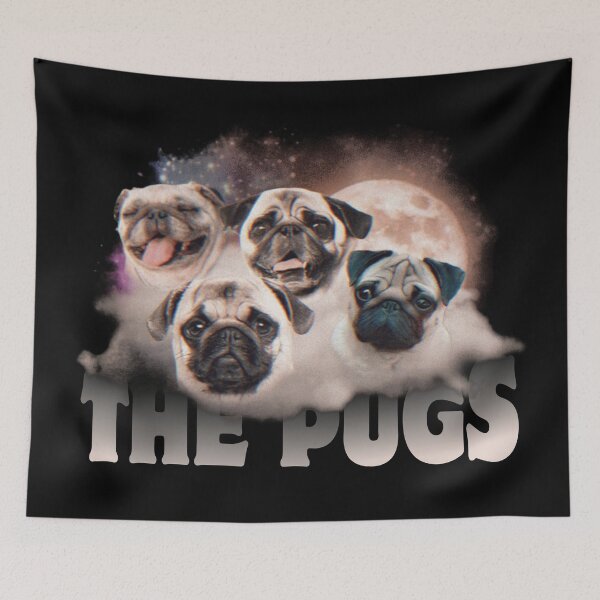 Item preview, The Pugs - Funny Dog Lover designed and sold by Scaryzz.
