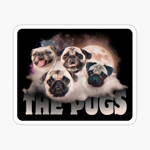 Item preview, The Pugs - Funny Dog Lover designed and sold by Scaryzz.