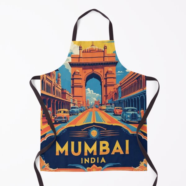 Item preview, Mumbai India Vintage Travel Tourism designed and sold by TravelersGems.