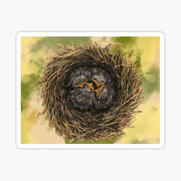 Item preview, Baby starlings designed and sold by Veganheathen.