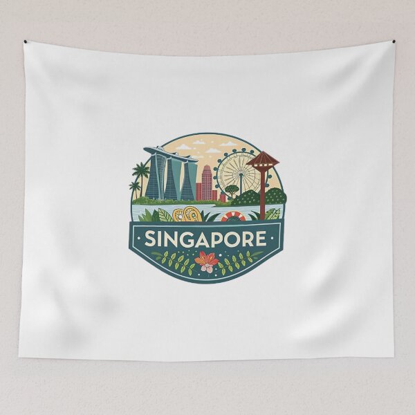 Artikelvorschau, SINGAPUR entworfen und verkauft von likbatonboot.