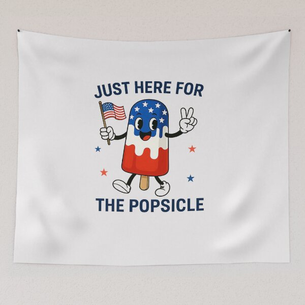 Item preview, 4th Of July Popsicle USA American flag Patriotic boys kids designed and sold by facegm.