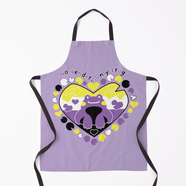 Item preview, No gender, only frog [nonbinary] designed and sold by deadbeatprince-typography.