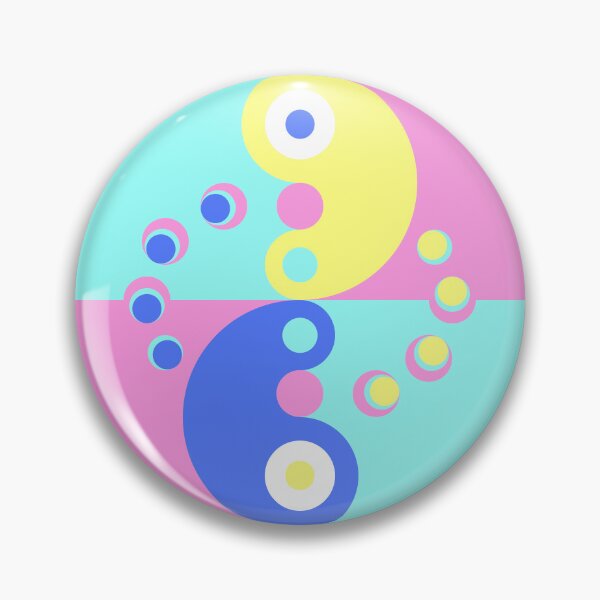 Item preview, Retro-Modern Design 6-1: Reciprocity – Yellow and Blue designed and sold by SBVillard.