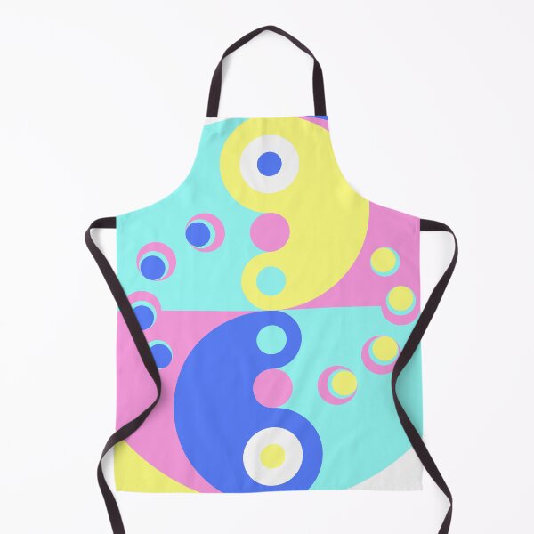 Item preview, Retro-Modern Design 6-1: Reciprocity – Yellow and Blue designed and sold by SBVillard.