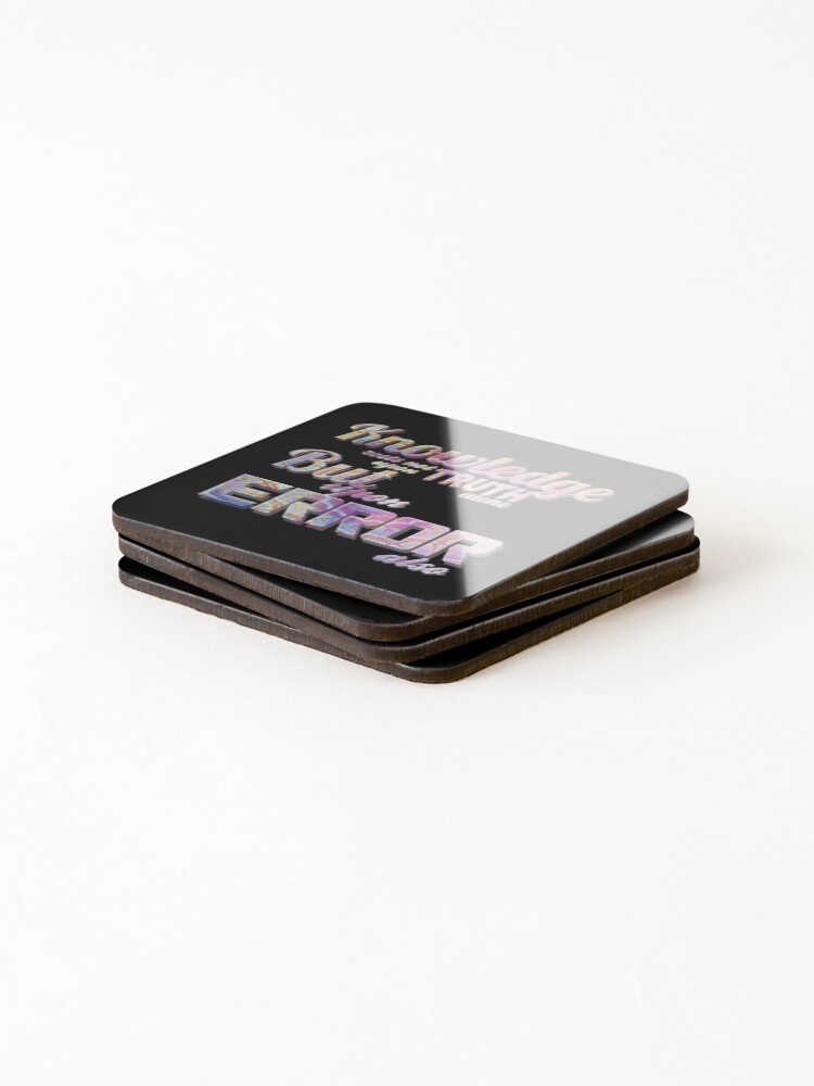 Thumbnail 4 of 5, Coasters (Set of 4), Knowledge designed and sold by IschemicNeuron.