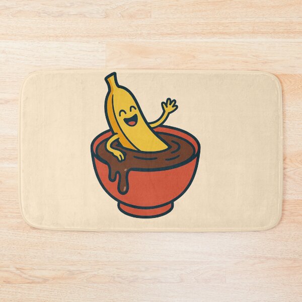 Item preview, Just Chillin' Series: Banana enjoying Melted Chocolate #02 designed and sold by lapart.