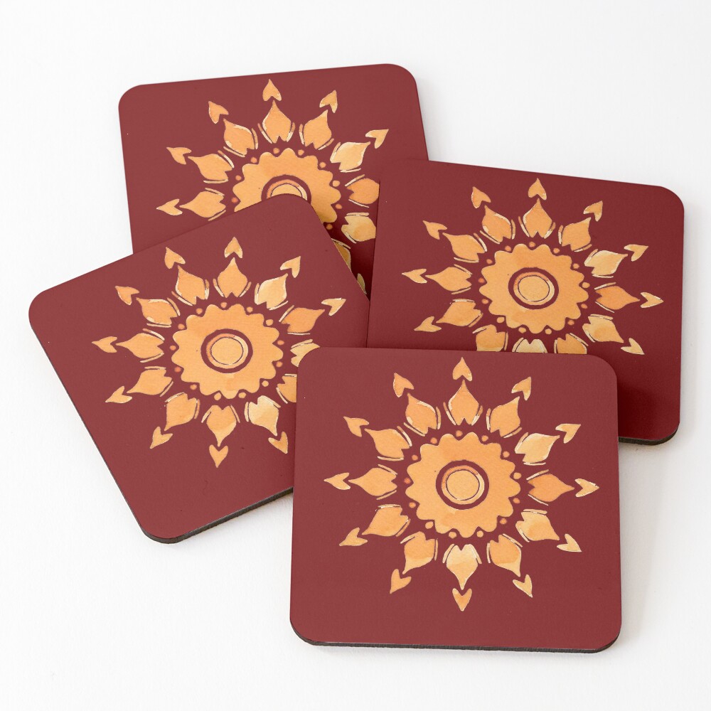 Item preview, Coasters (Set of 4) designed and sold by InkyExpress.