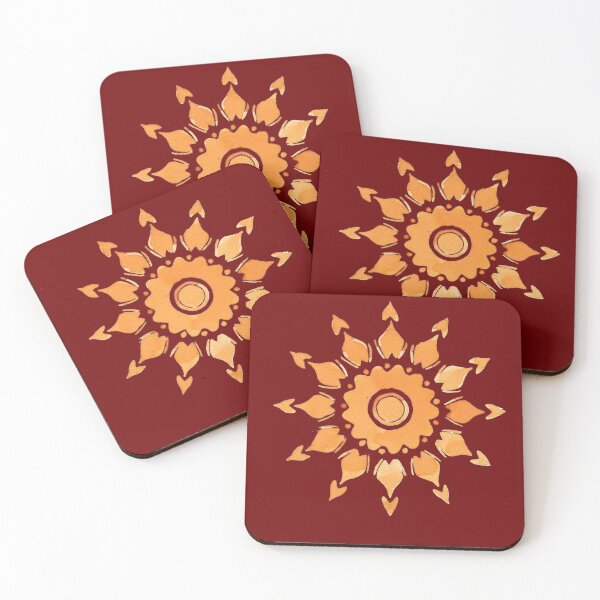 Item preview, Sunburst Rangoli designed and sold by InkyExpress.