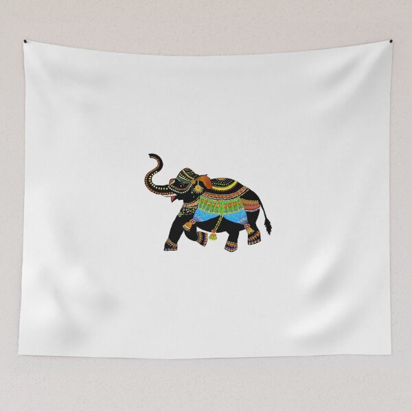 Item preview, A colorful Elephant designed and sold by Swarali H.